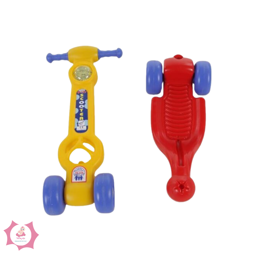 Trottinette plissant - Mini scooter - 4 roues pour enfants