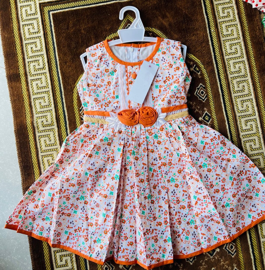 Robe fleurette 