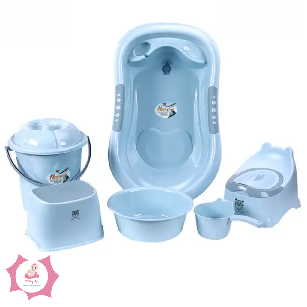 Baignoire 5pièces Baby set 