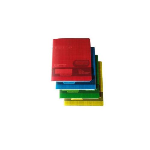 Generic paquet de 5 cahiers de 200 pages couverture plastique