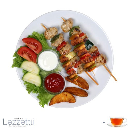 Brochette de poulet